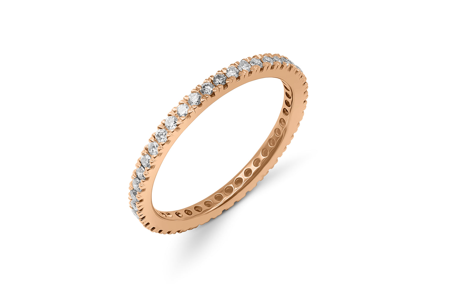 Memory Verlobungsring Rotgold