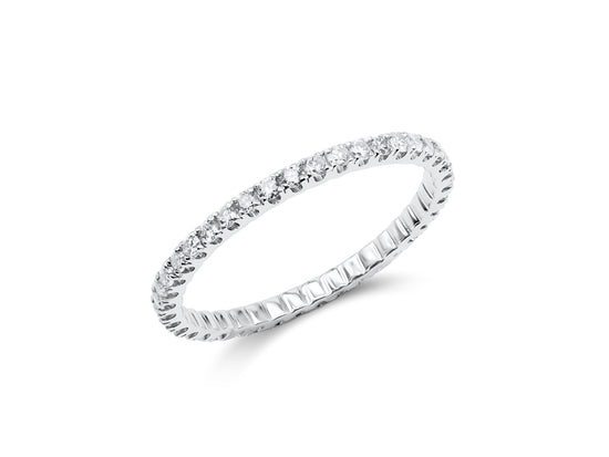 Pave Fassung Diamantring